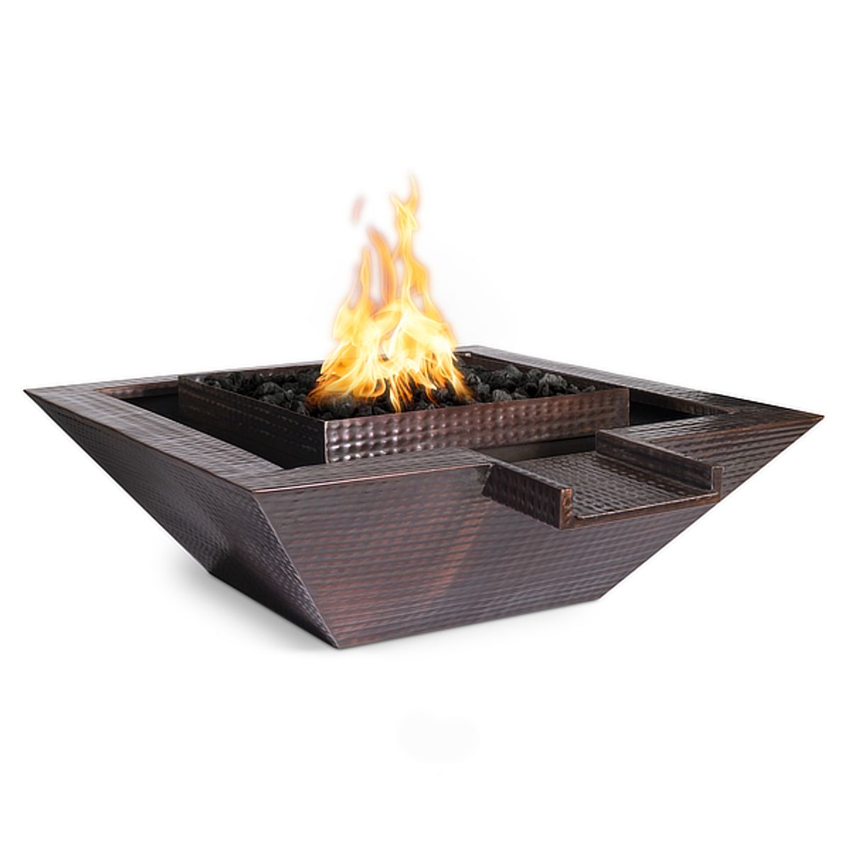 MAYA FIRE & WATER BOWL -GRAVITY SPILL COPPER