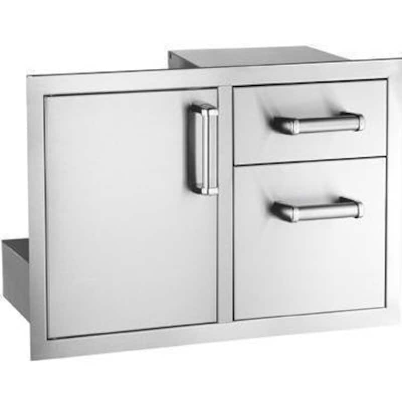Premium Flush Access Door And Double Drawer - 30"
