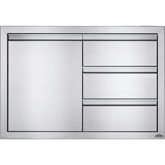 Napoleon 36" X 24" Single Door & Triple Drawer Combo