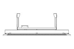 Electric Ceiling Recess Kit - 2000W to 6000W