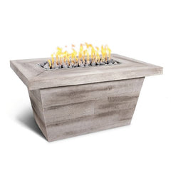 CARSON FIRE PIT GFRC Woodgrain