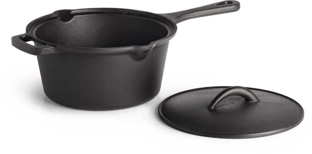 Napoleon Cast Iron Sauce Pan with Lid