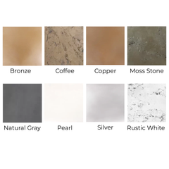 Cazo Fire Pit – Narrow Ledge GFRC Concrete