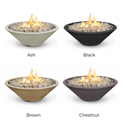 Cazo Fire Pit – Narrow Ledge GFRC Concrete