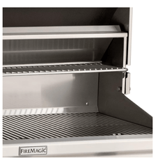 Choice C430s Patio Post Mount Grill with Analog Thermometer and 1-Hour Timer on Post