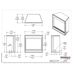 Montigo H-Series Outdoor Ventless 42" Fireplace