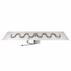 RECTANGULAR FLAT PAN & SS SWITCHBACK BURNER