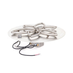 ROUND FLAT PAN & SS LOTUS BURNER