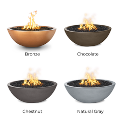 Sedona Fire Pit – Narrow Ledge GFRC Concrete