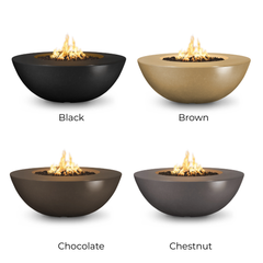 Sedona Fire Pit - Wide Ledge GFRC Concrete