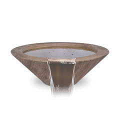 CAZO WATER BOWL  – GFRC WOOD GRAIN
