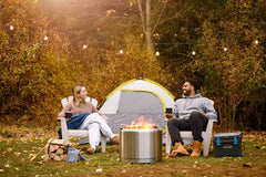 Napoleon Stainless Steel Timberwolf Smokeless Fire Pit