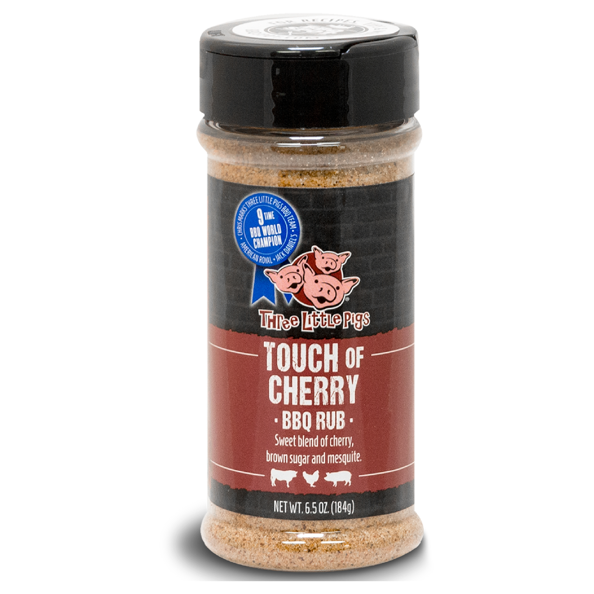 Three Little Pigs - Touch of Cherry Rub - 12.25 oz.