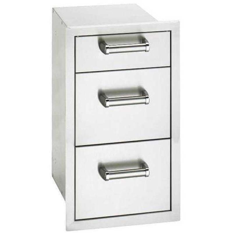 Premium Flush Triple Access Drawer - 14"