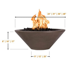 CAZO FIRE BOWL – GFRC CONCRETE