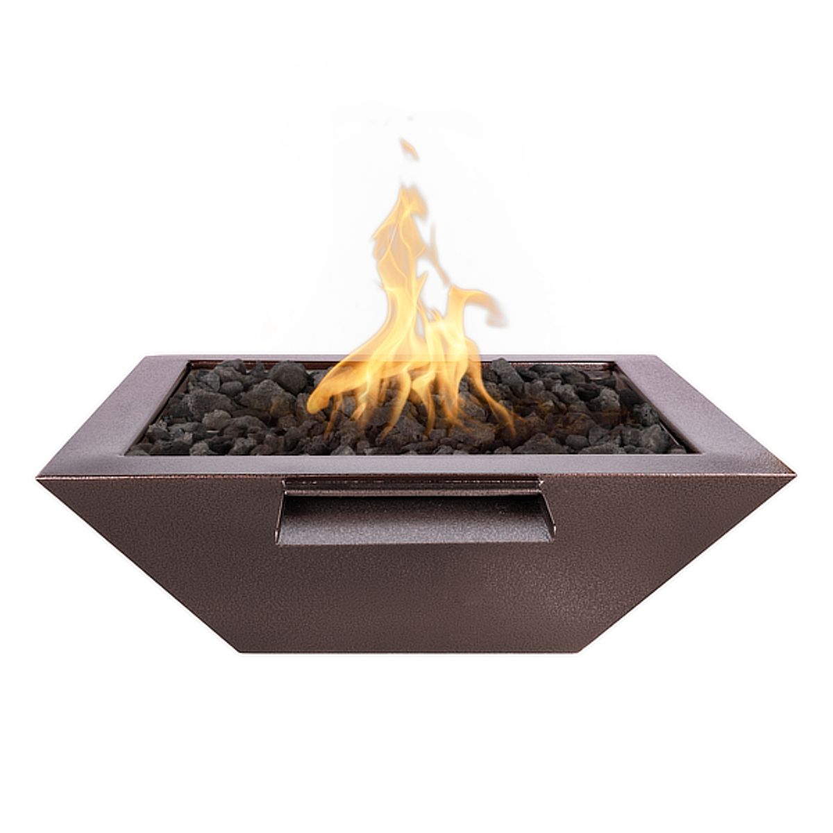 MAYA FIRE & WATER BOWL – WAVE SCUPPER METAL POWDER COAT