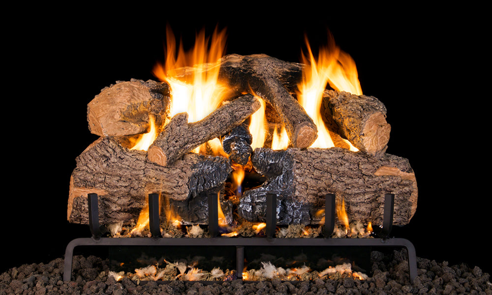 Charred Angel Oak 18-inch Log set - CHNA-18