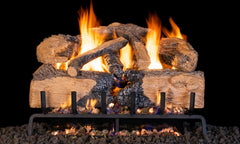 Charred Angel Split Oak 30-inch Log set - CHNS-30
