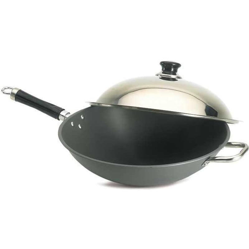 15” Hard Anodized Wok