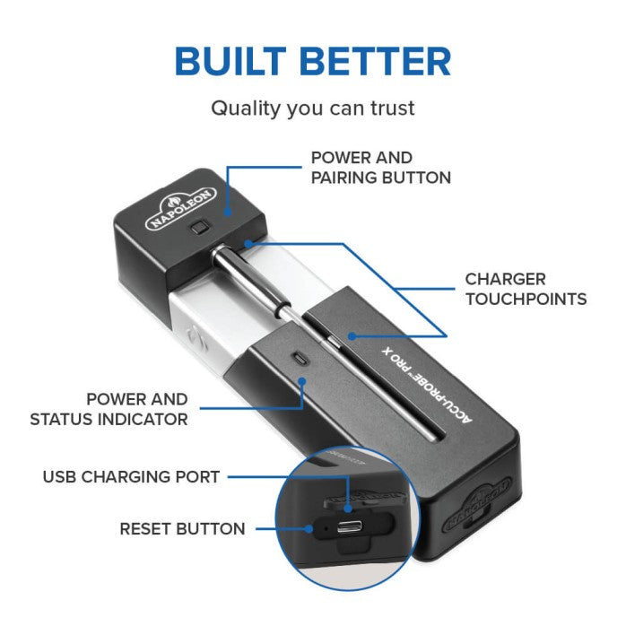 ACCU-PROBE™ PRO X Wireless Bluetooth® Smart Thermometer