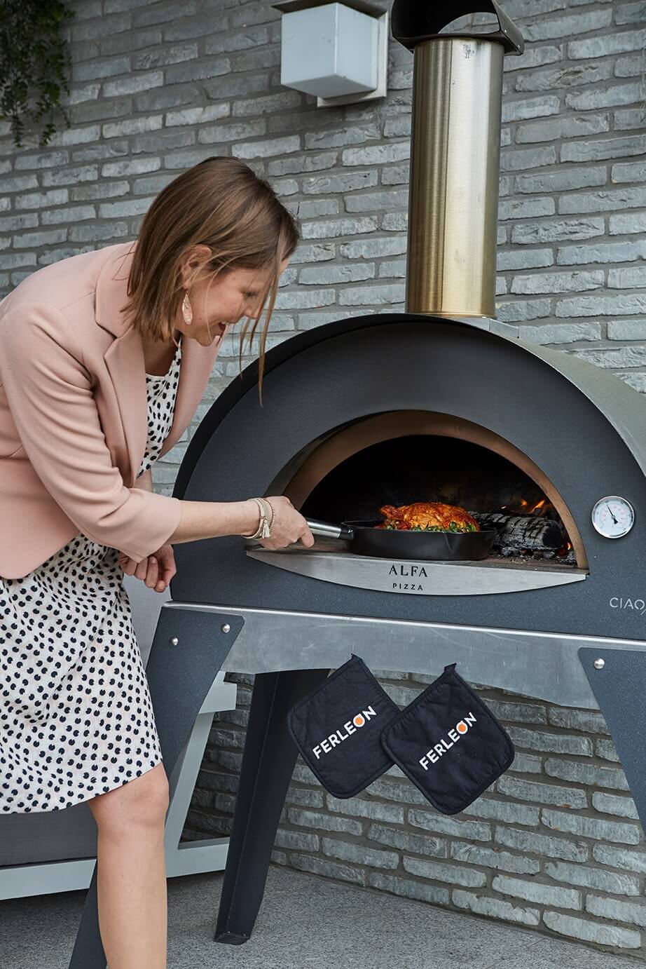 ALFA™ LEGACY CIAO Wood-Burning Pizza Oven