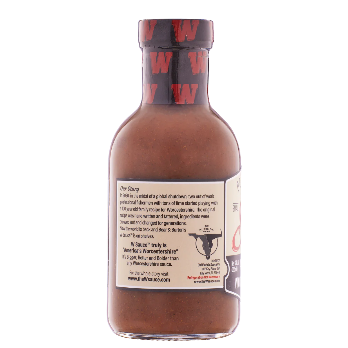 The W Sauce - America's Worcestershire Sauce - 12 OZ.