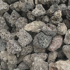 Warming Trends 47-Pounds of 1-1.5 Inch Black Lava Rock