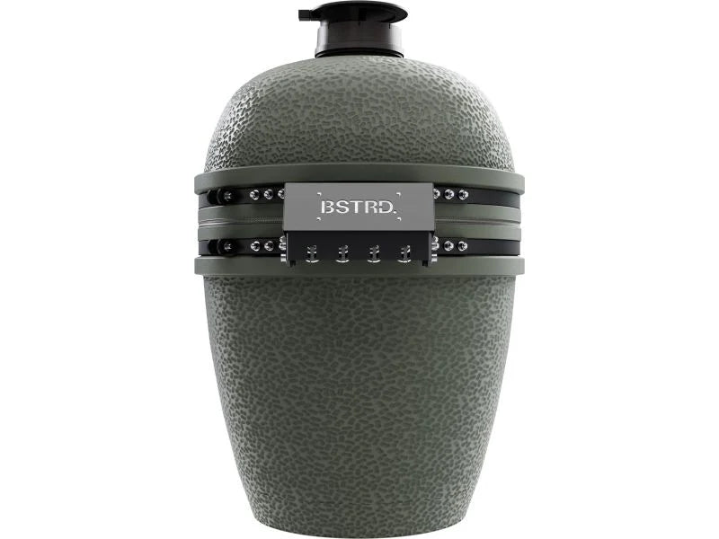Alpine Green textured container with a black band and 'BSTRD' label on a white background