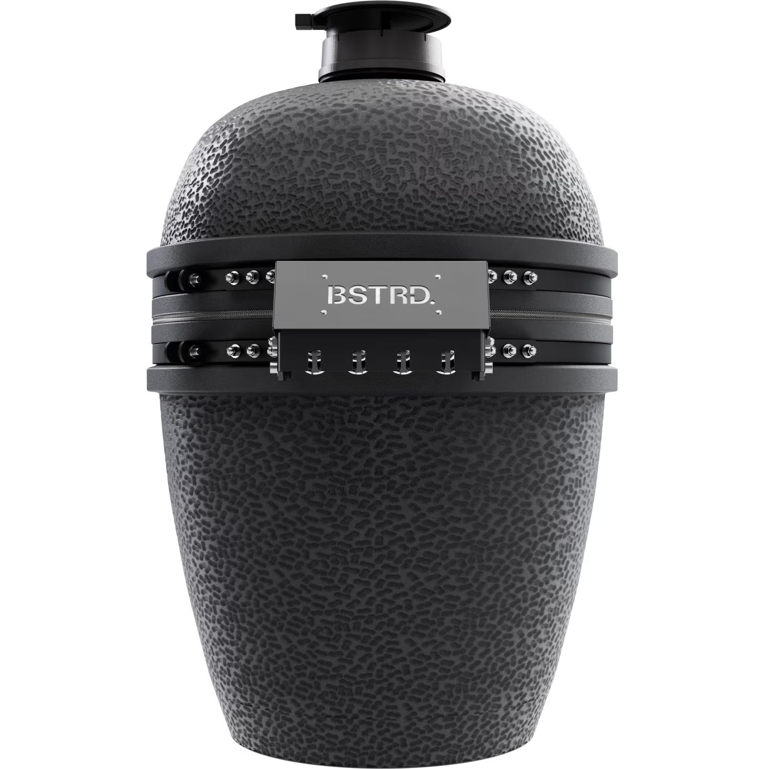 Black textured bottle with 'BSTRD' branding on a white background