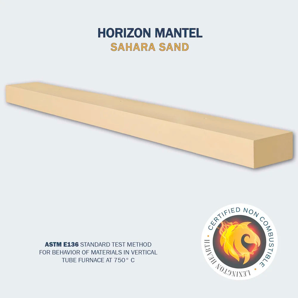 Horizon Sahara Sand 5' Mantel with 4" Projection - H4-5-LH-SS