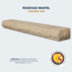 Rockface Turfway Tan 5' Mantel - KL-5-LH-TT