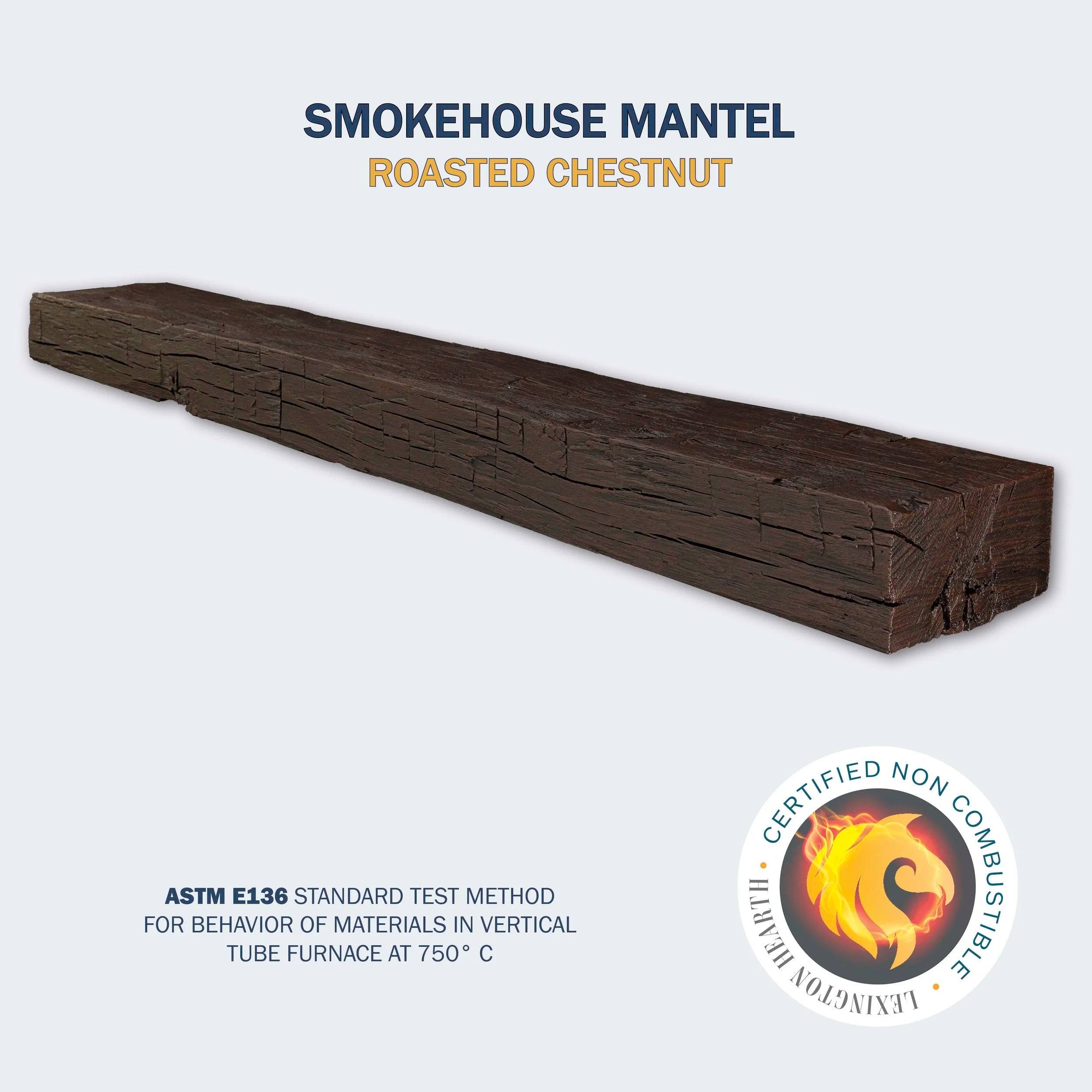 Smokehouse Mantel - Fireplace Mantel - Lexington Hearth - Starting at $1,999