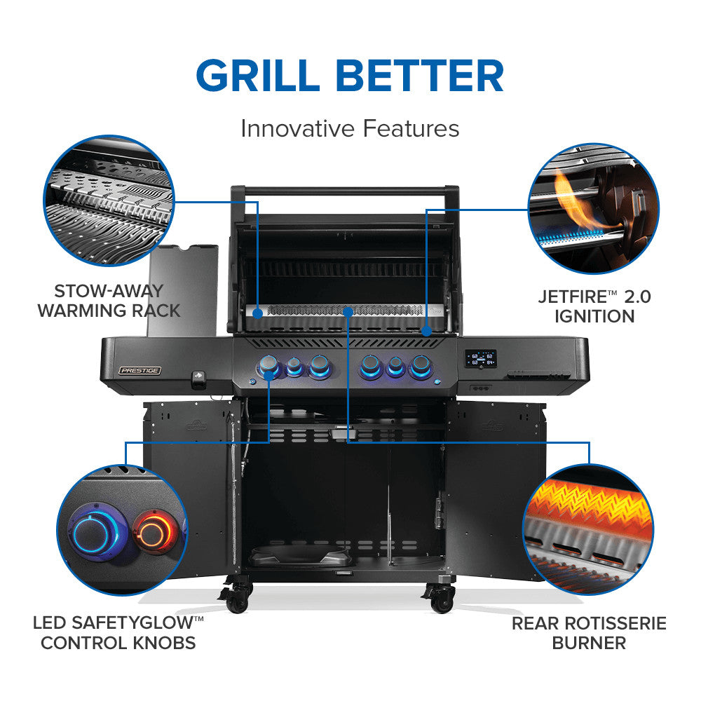 Phantom Prestige® 500 Connected RSIB with Infrared Side and Rear Burner - P500VXRSIBPK-PHM