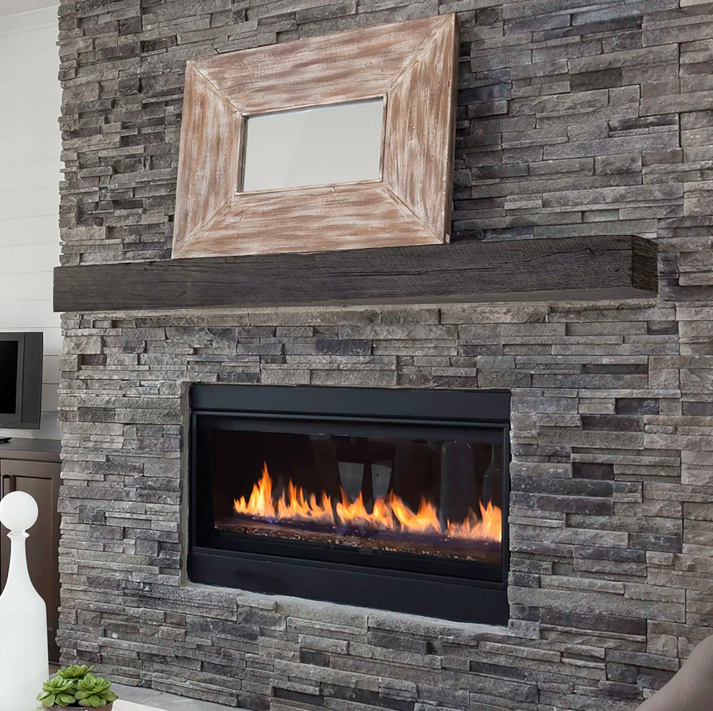 Grist Mill Non Combustible Mantel - Lexington Hearth - Starting at $1299