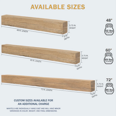 Grist Mill Non Combustible Mantel - Lexington Hearth - Starting at $1299