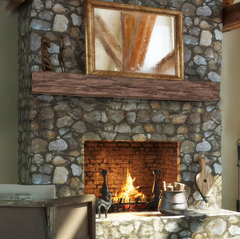 Tobacco Barn Non Combustible Mantel - Lexington Hearth - Starting at $1,499
