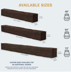 Tobacco Barn Non Combustible Mantel - Lexington Hearth - Starting at $1,499