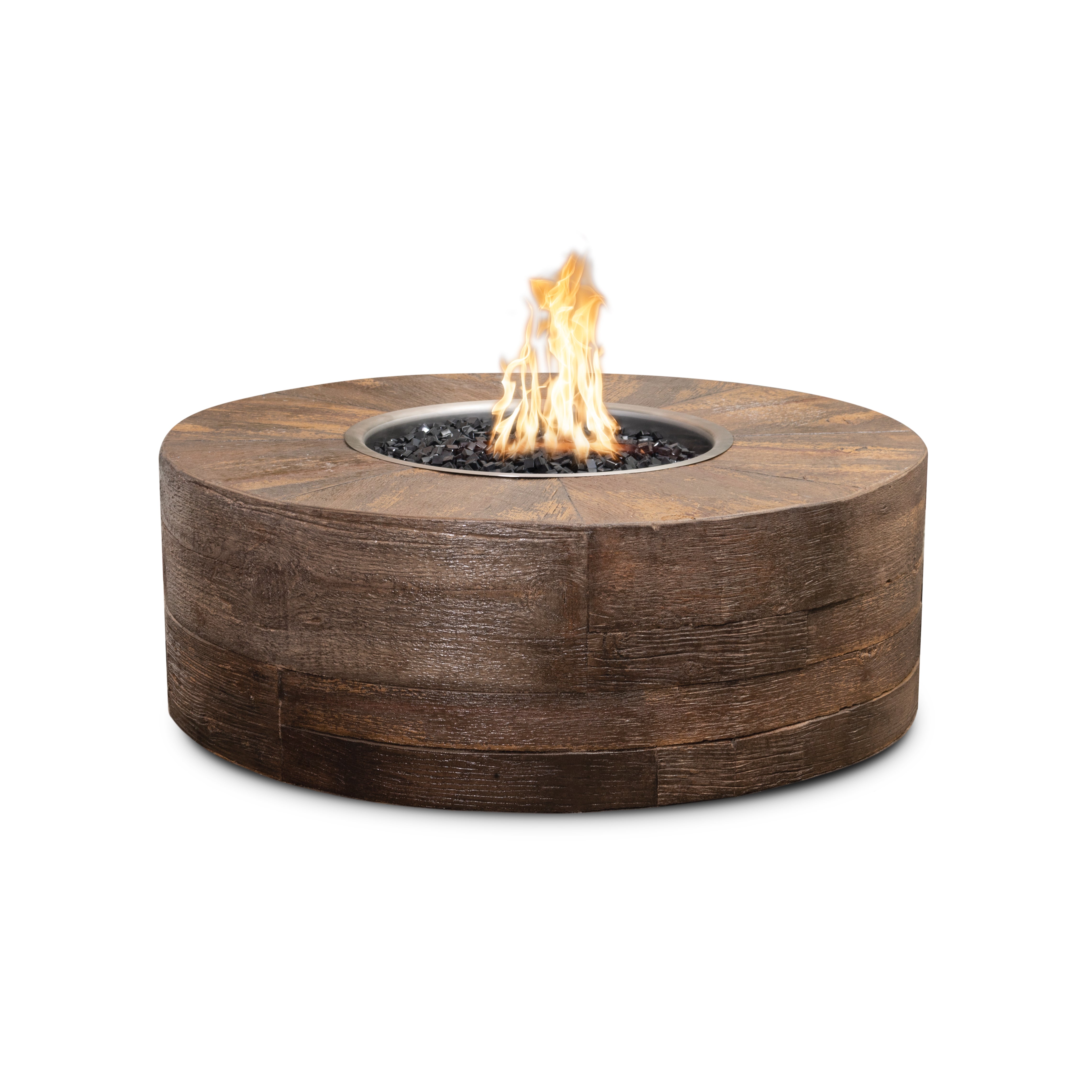 SEQUOIA WOOD GRAIN FIRE PIT