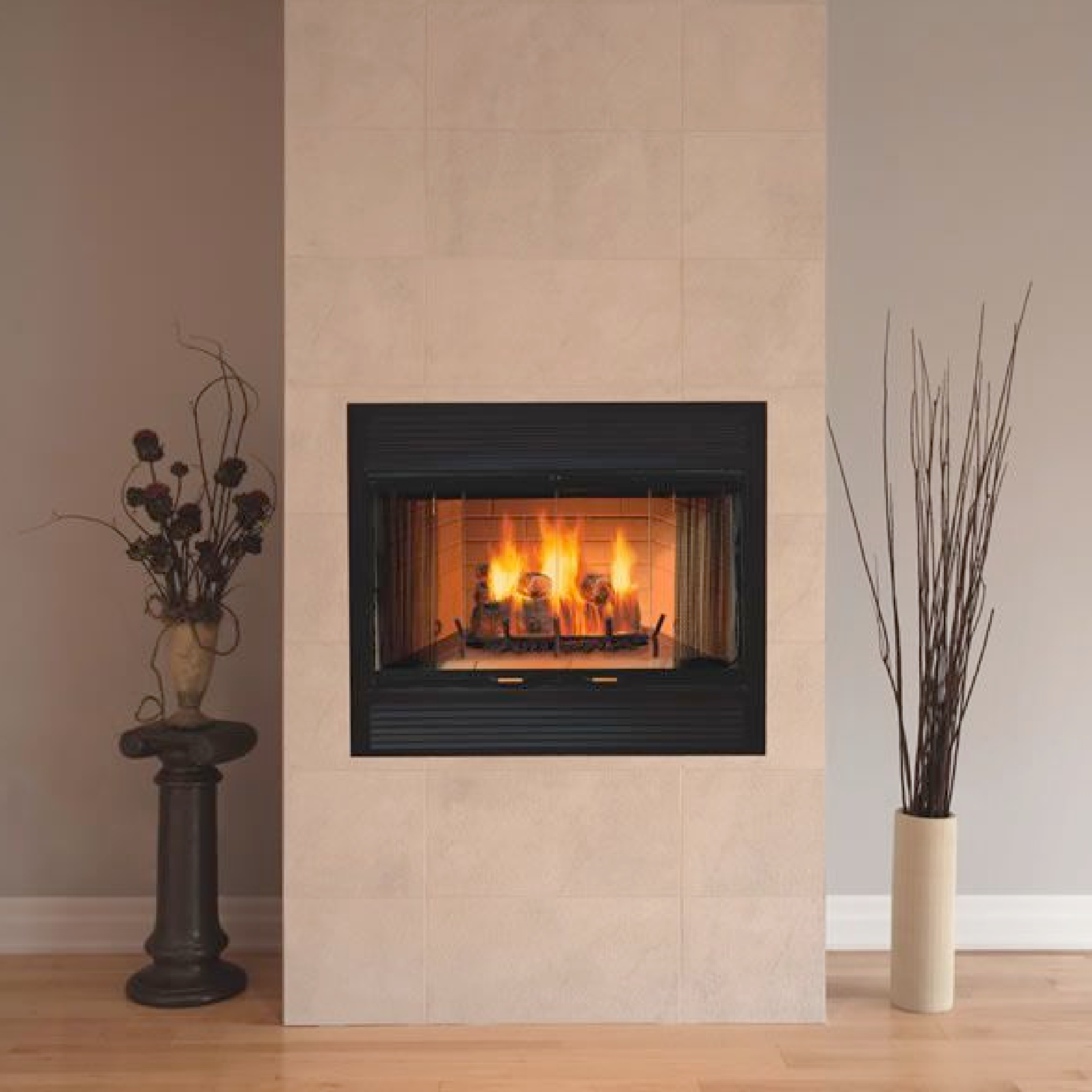 Majestic Sovereign Heat Circulating Wood Burning Fireplace