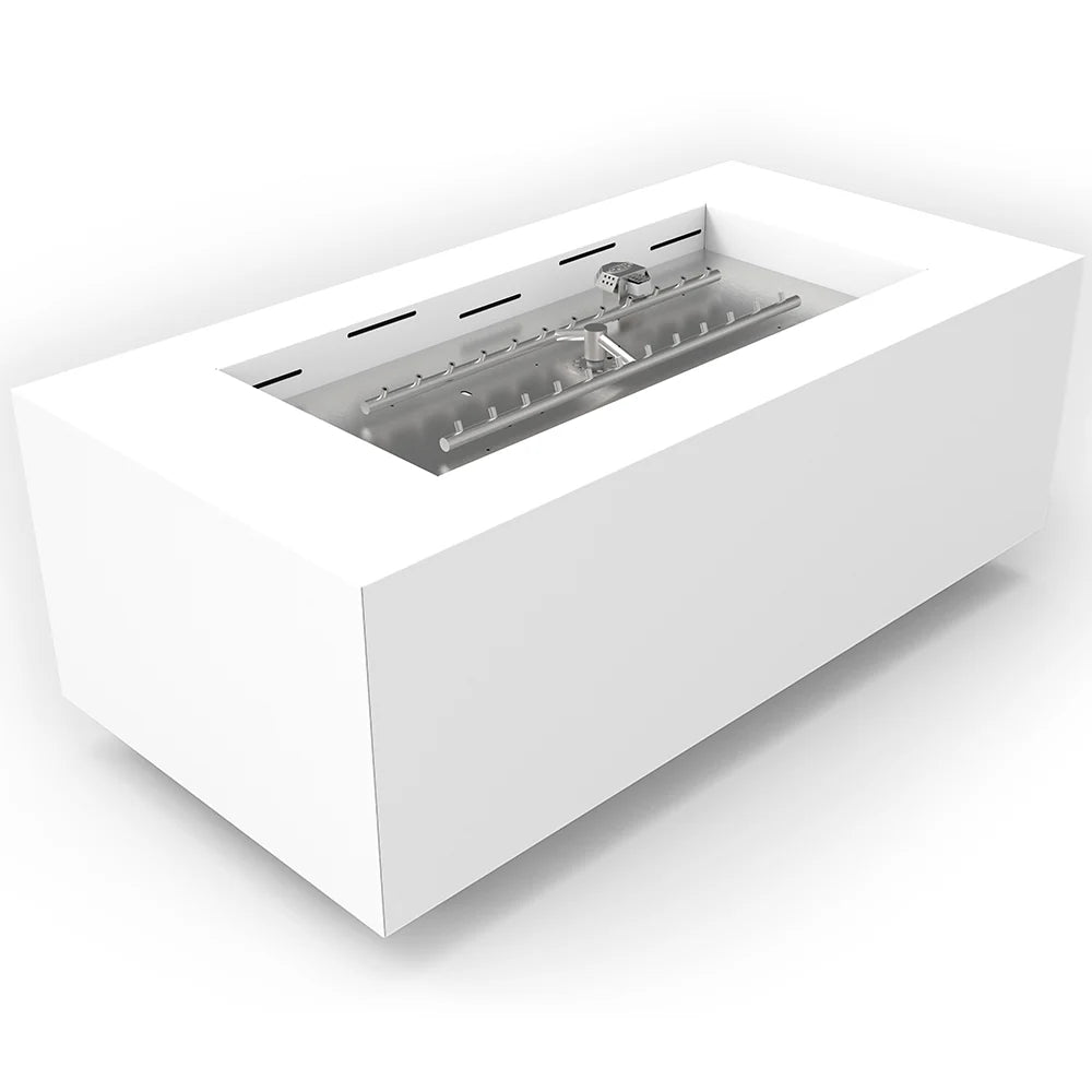 HPC Fire Tejas 48x24-Inch Rectangular Metal Fire Pit