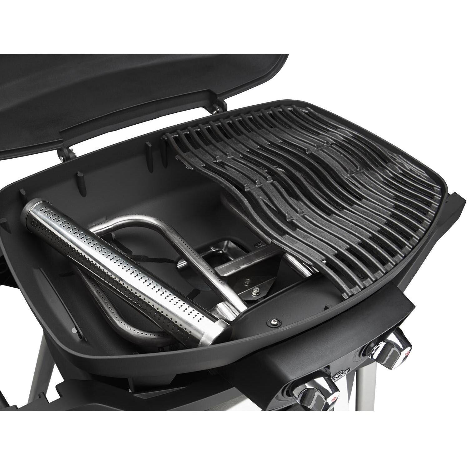 TravelQ™ 285X Portable Propane Gas Grill and Scissor Cart
