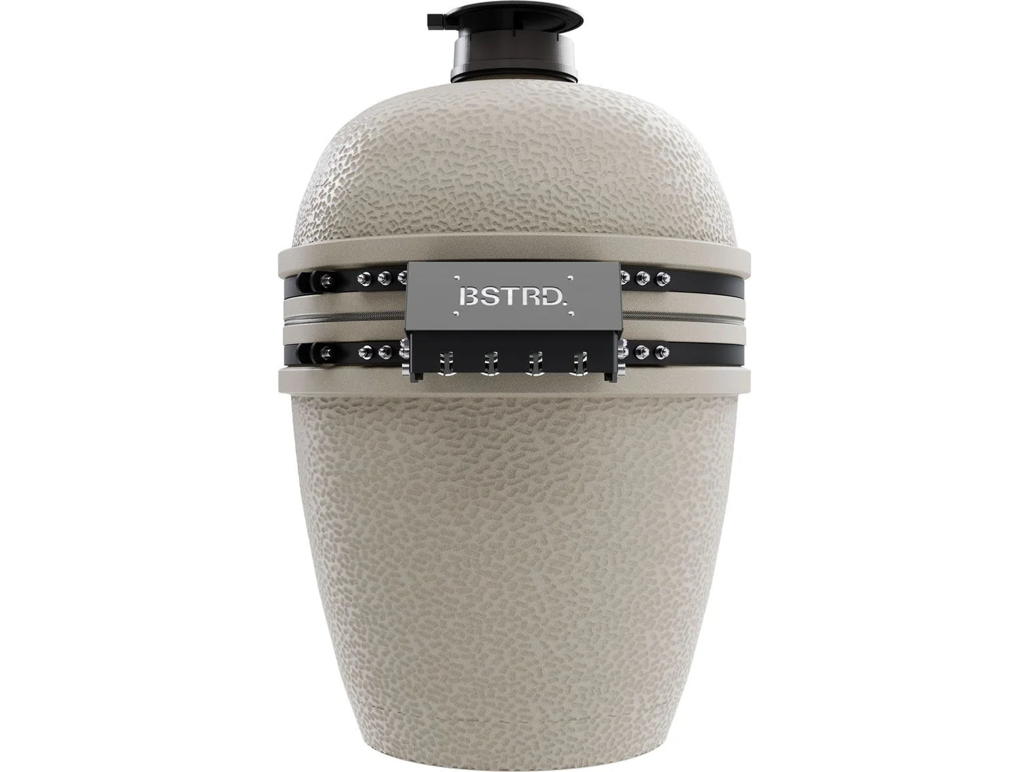 Textured beige container with 'BSTRD' branding on a white background