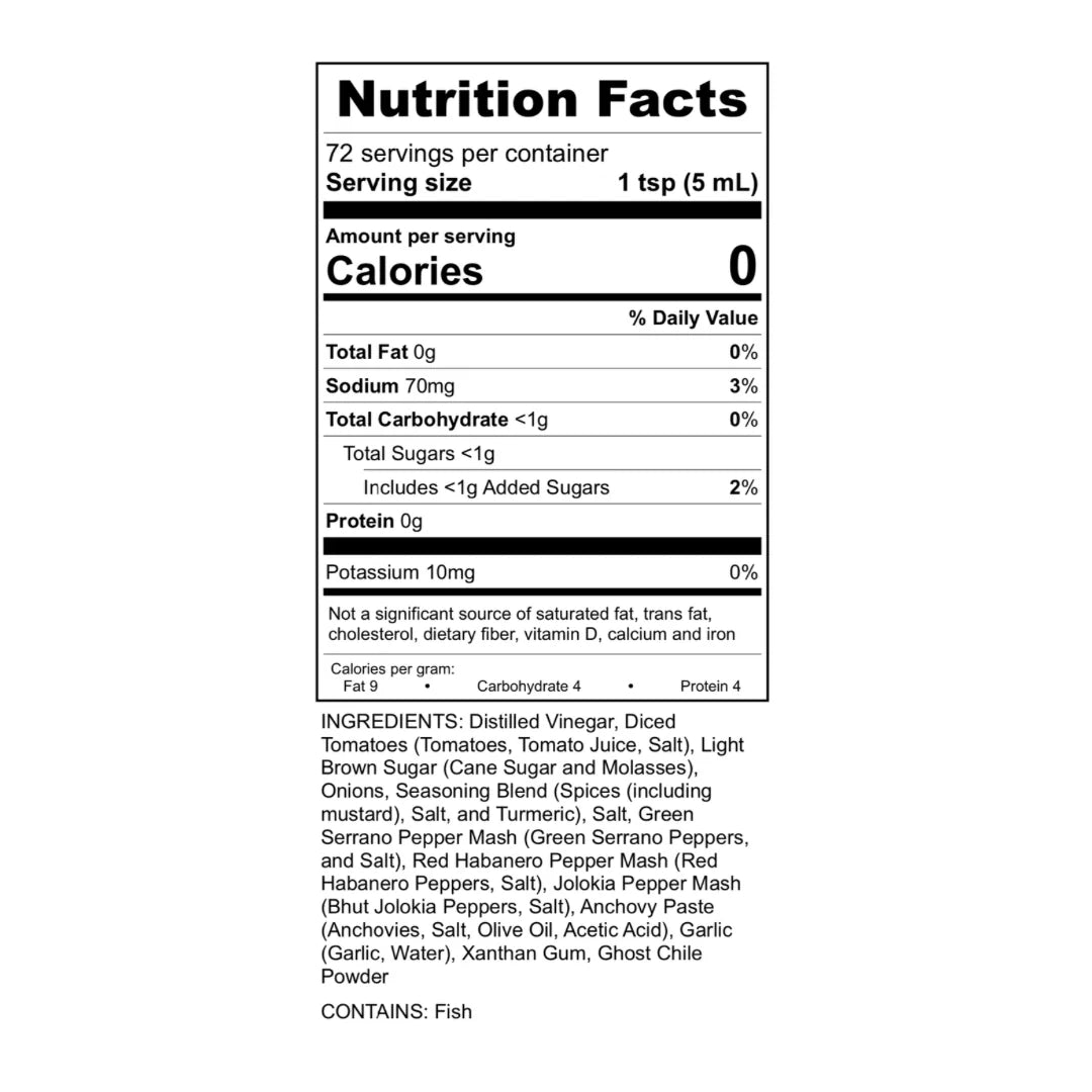 The W-Fire Sauce - Bear and Burton Fireshire Sauce - 12 FL OZ Bottle