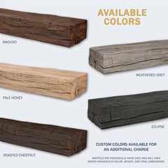 Smokehouse Mantel - Fireplace Mantel - Lexington Hearth - Starting at $1,999