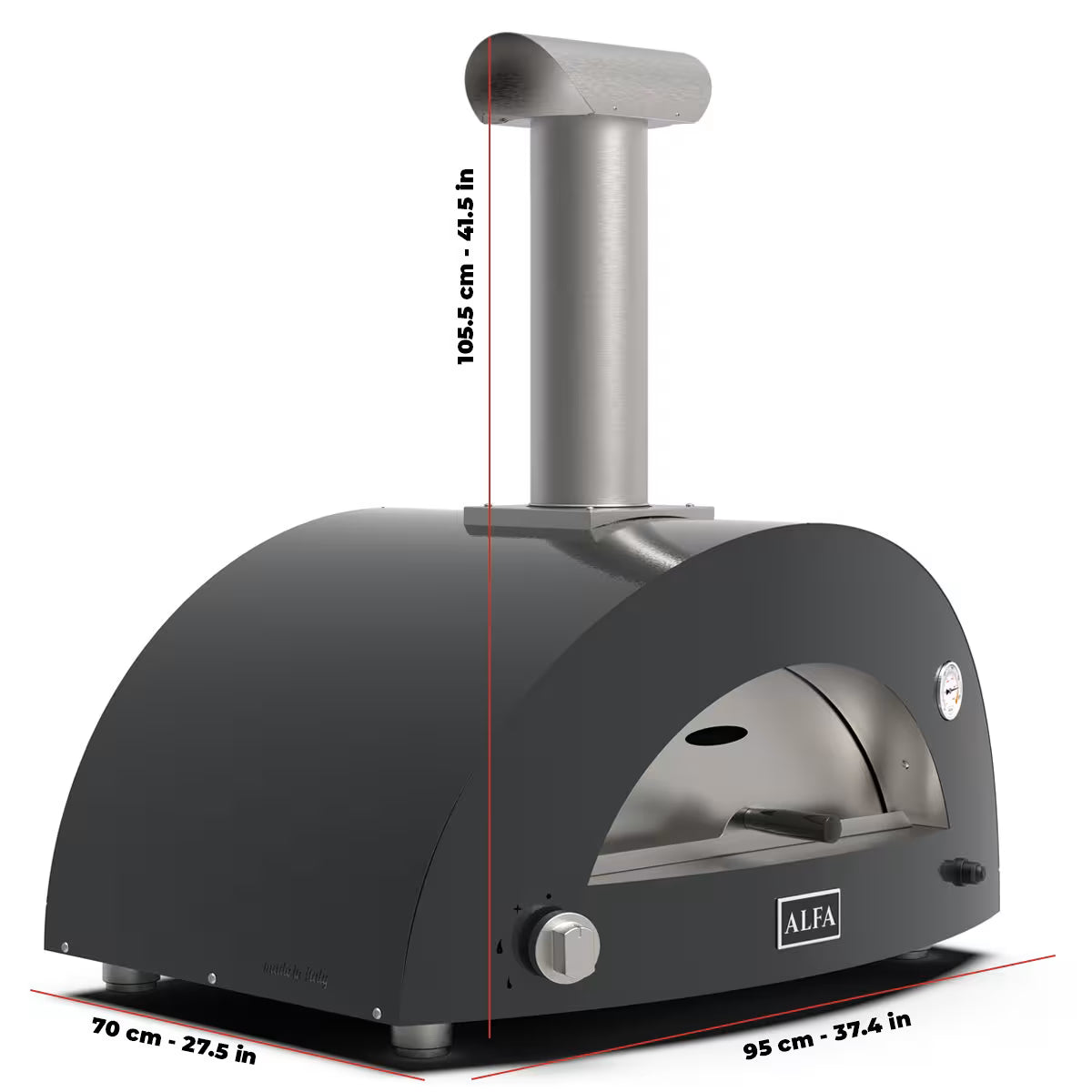 ALFA™ MODERNO 2 PIZZA Gas Pizza Oven