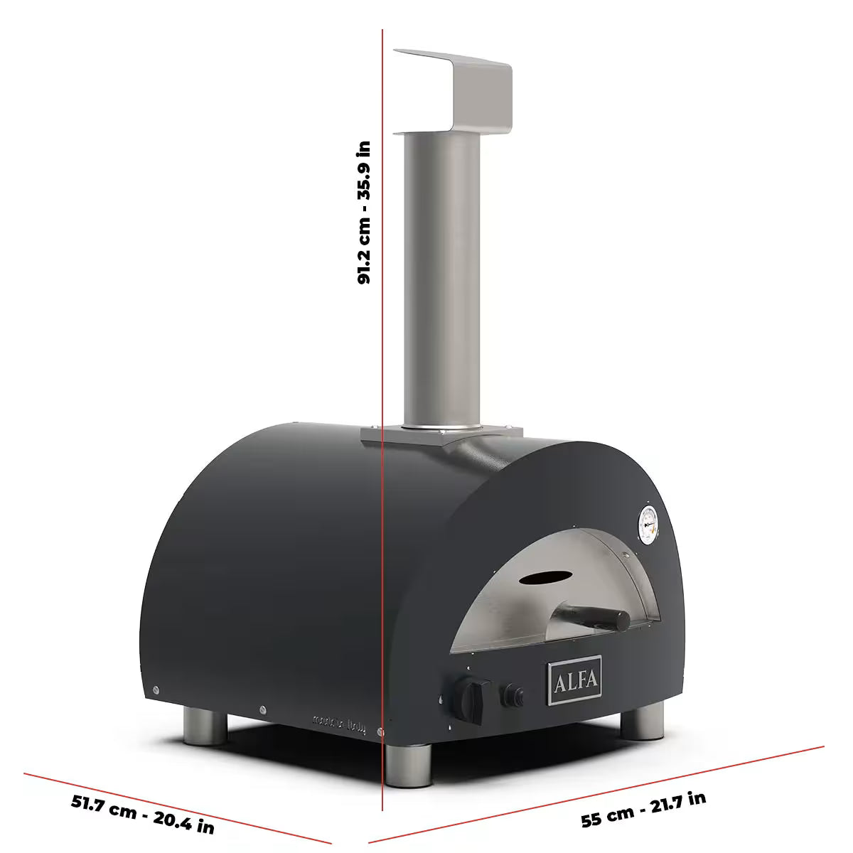 ALFA Moderno Portable Pizza Oven