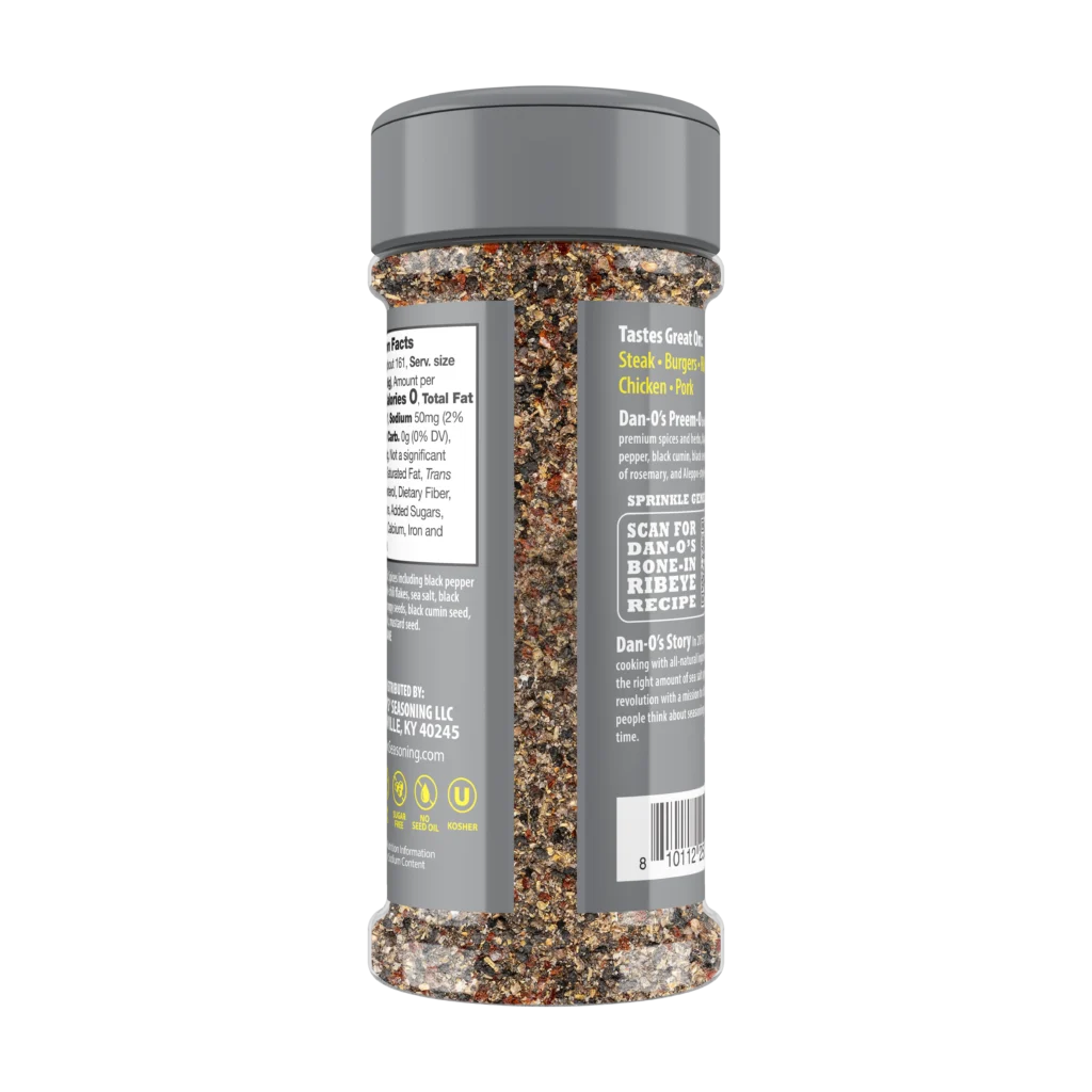 Dan-O's Seasoning - Preem-O Seasoning - 3.5 oz container