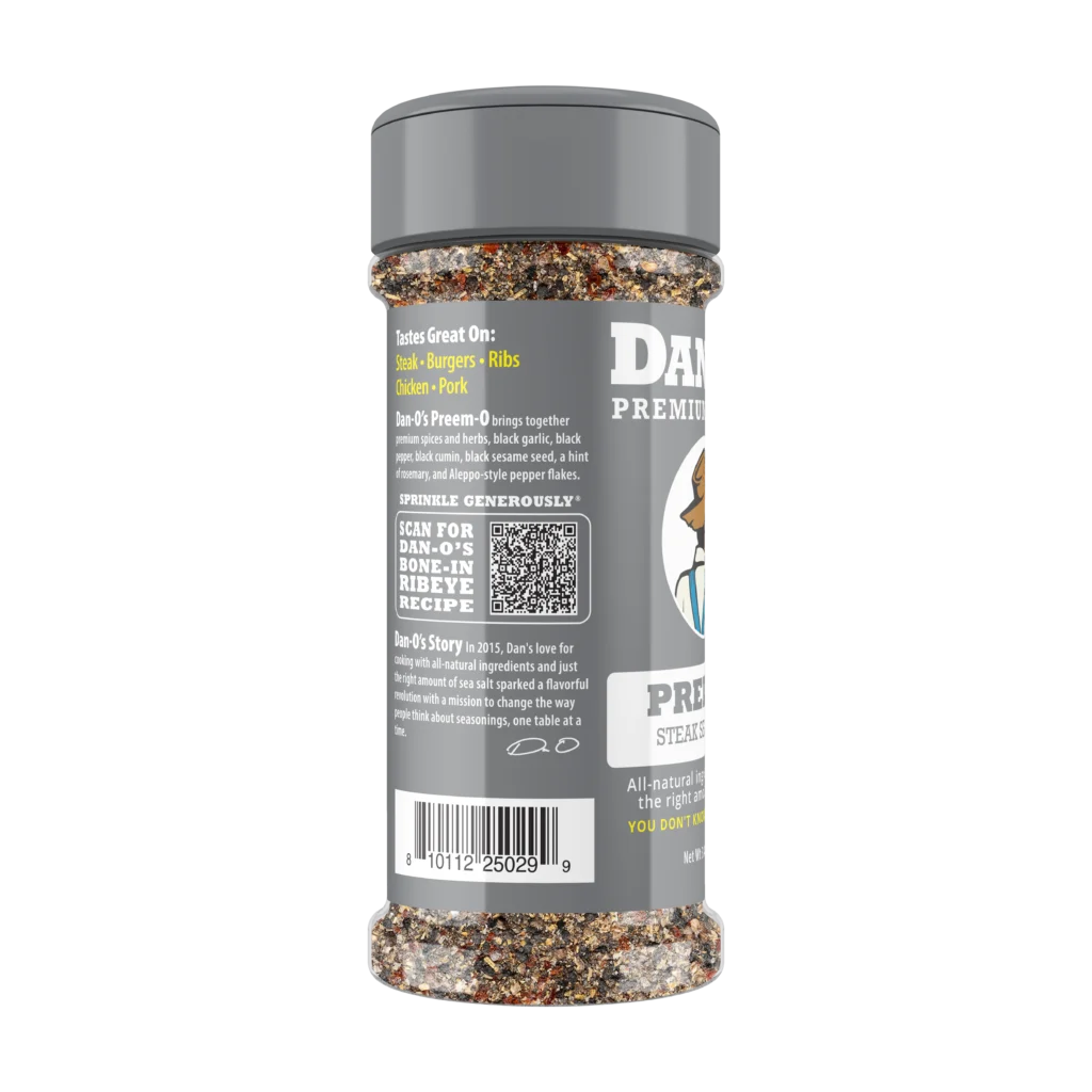 Dan-O's Seasoning - Preem-O Seasoning - 3.5 oz container
