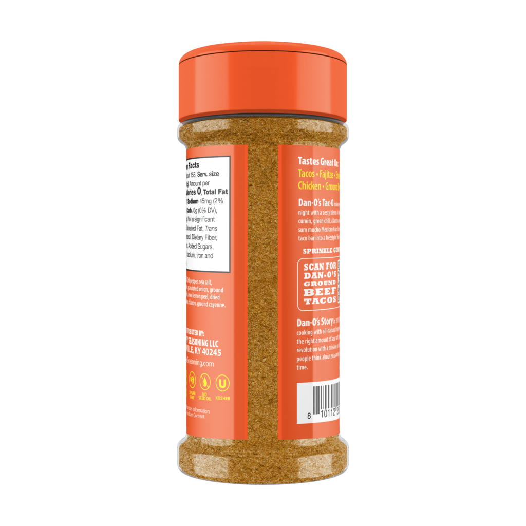 Dan-O's Tac-O Seasoning - Dan-O's Seasoning - 3.5 oz