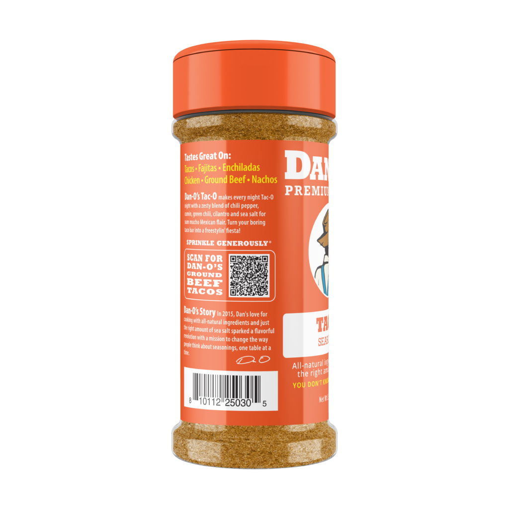 Dan-O's Tac-O Seasoning - Dan-O's Seasoning - 3.5 oz